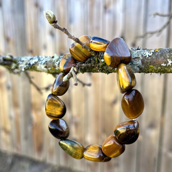 Artisan Jewelry - Tigers Eye Bracelet Handmade